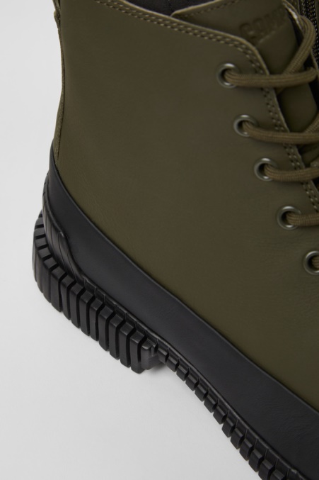 Pix Smart Khaki Schnürstiefel Für Herren Exklusiv Camper De