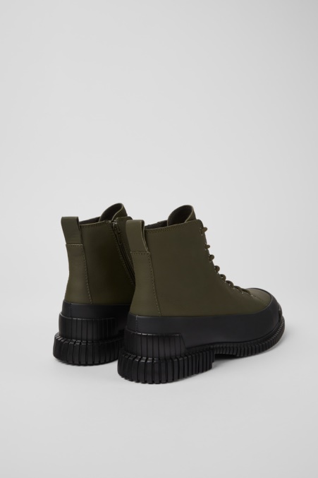 Pix Smart Khaki Schnürstiefel Für Herren Exklusiv Camper De