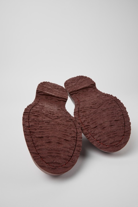 Design Walden Schnürschuhe Aus Weinrotem Leder Für Herren Camper De