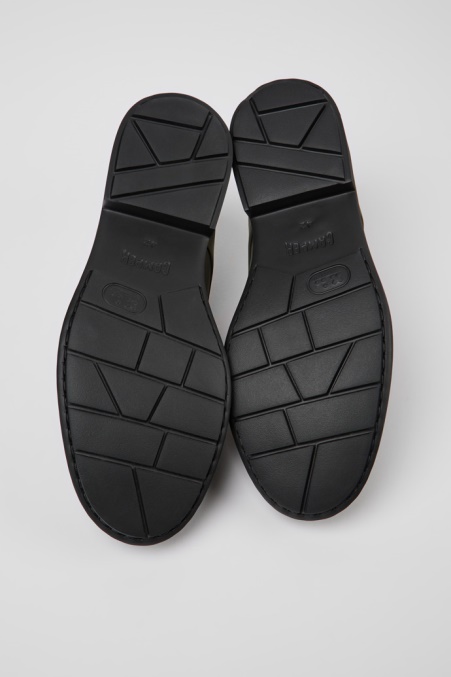 Camper De Design Twins Schnürschuhe Aus Grünem Leder Für Herren