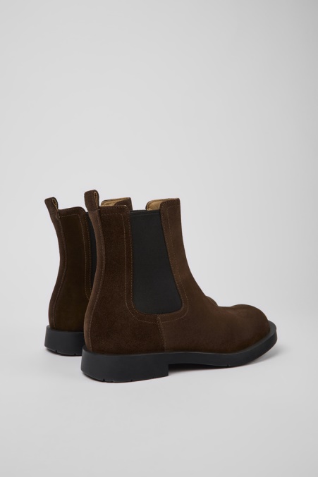 Camper De Mil 1978 Braune Nubuk-chelsea-stiefel Für Herren Neu Eingetroffen