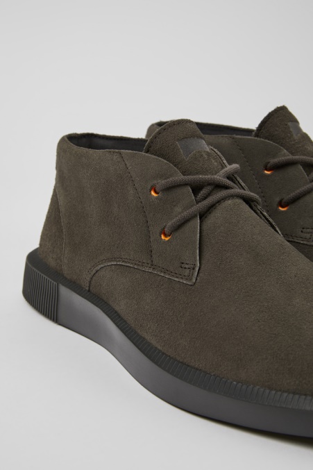 Exklusive Camper De Bill Braungrau Formelle Schuhe Für Herren