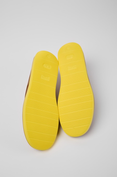 Wagen Braun Leder Herrenschuhe Exklusiv Camper De