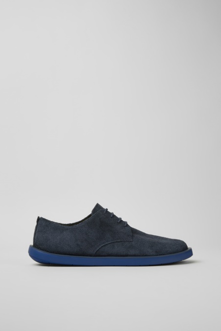 Camper De Design Wagon Blaue Nubukschuhe Für Herren