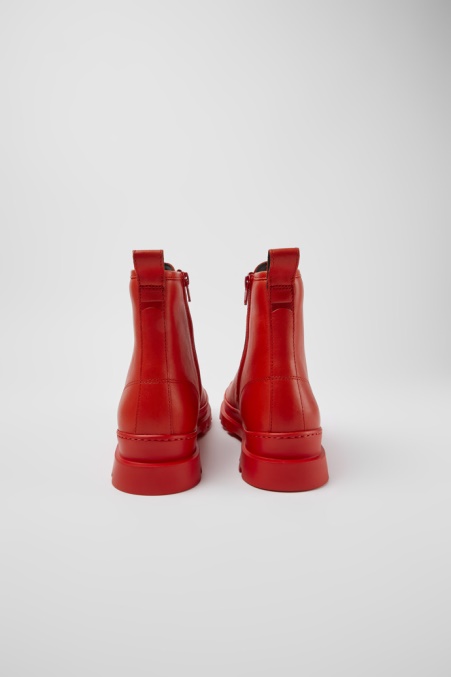 Brutus Rote Schnürstiefel Aus Leder Camper De Neu Eingetroffen