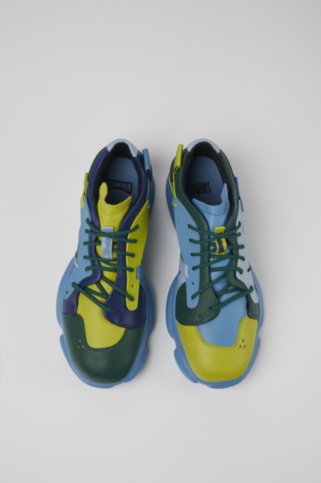 Twins Mehrfarbige Sneakers Aus Leder Und Textil Für Herren Exklusiv Camper De