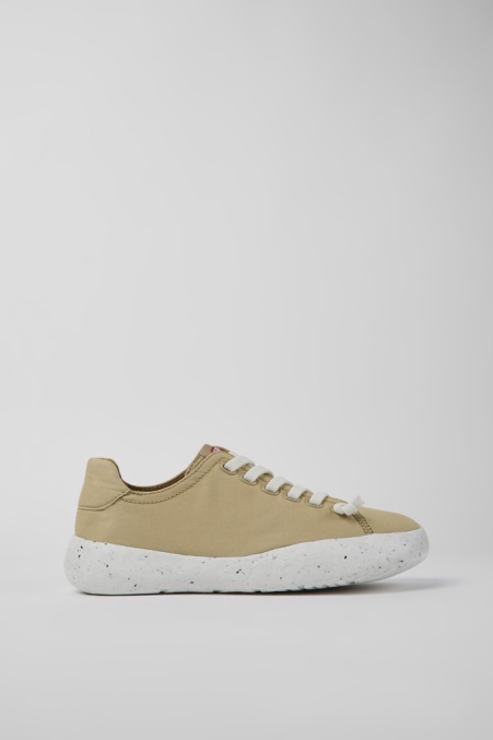 Peu Stadium Beige Textilsneaker Für Herren Exklusiv Camper De