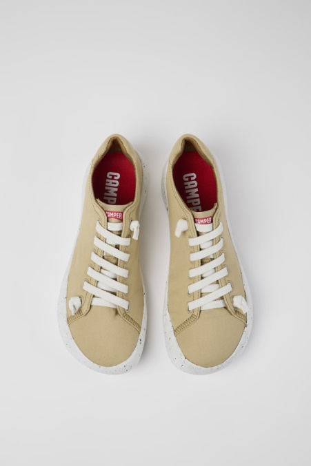 Peu Stadium Beige Textilsneaker Für Herren Exklusiv Camper De