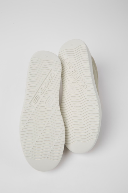 Camper De Design Twins Sneaker Aus Grauem Leder Und Nubukleder Für Herren