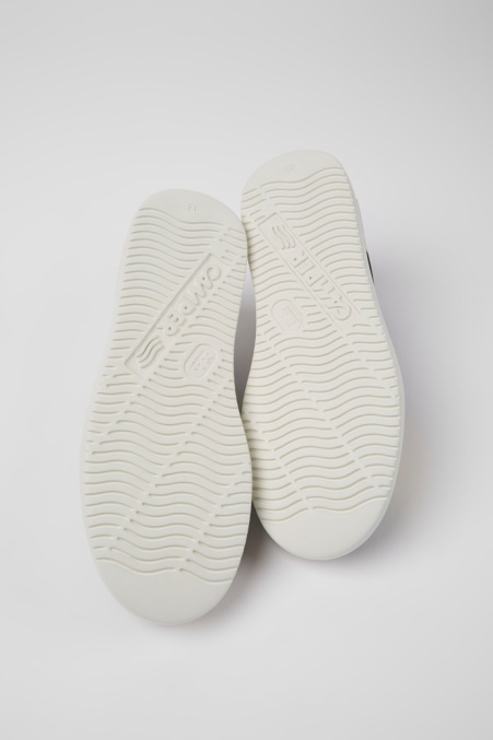 Camper De Twins Schwarze Leder- Und Nubukturnschuhe Für Herren Neu Eingetroffen