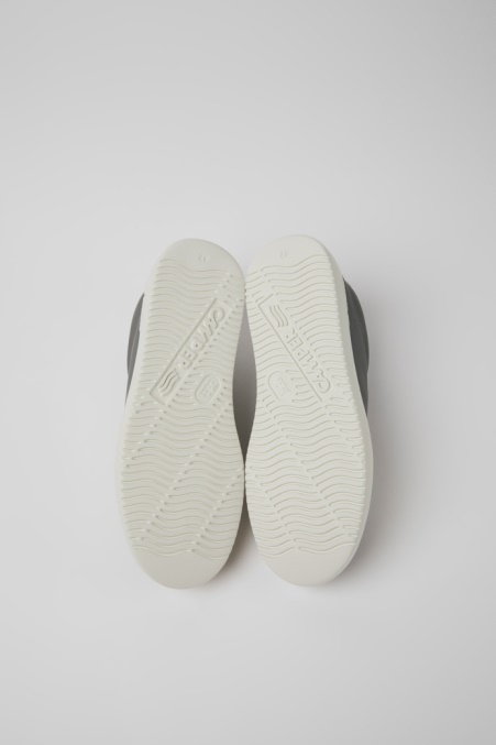 Exklusive Camper De Runner K21 Graue Leder- Und Nubukturnschuhe Für Herren