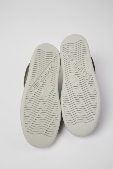 Exklusive Camper De Runner Grüne Nubuk-sneakers Für Herren