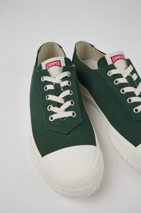 Design Camaleon Grüner Sneaker Aus Recycelter Baumwolle Für Herren Camper De