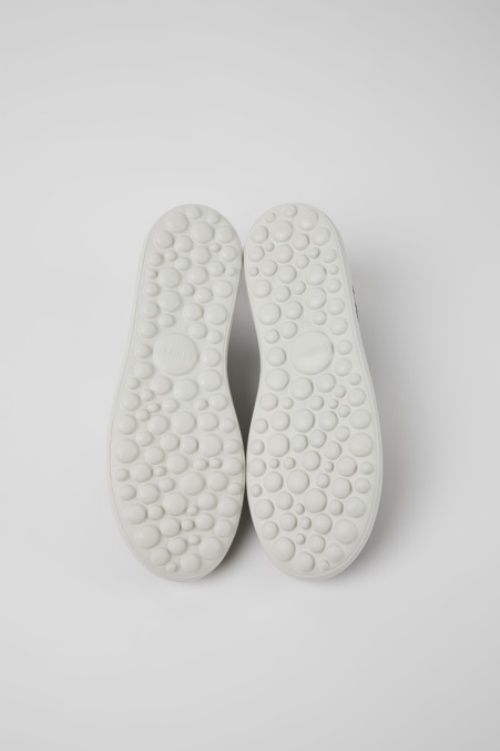 Camper De Design Pelotas Xlite Weiß-schwarze Sneaker Aus Textil Und Leder Für Herren