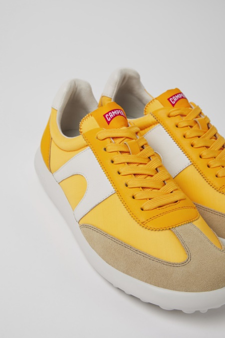 Pelotas Xlite Orangefarbene Sneaker Aus Textil Und Leder Für Herren Exklusiv Camper De