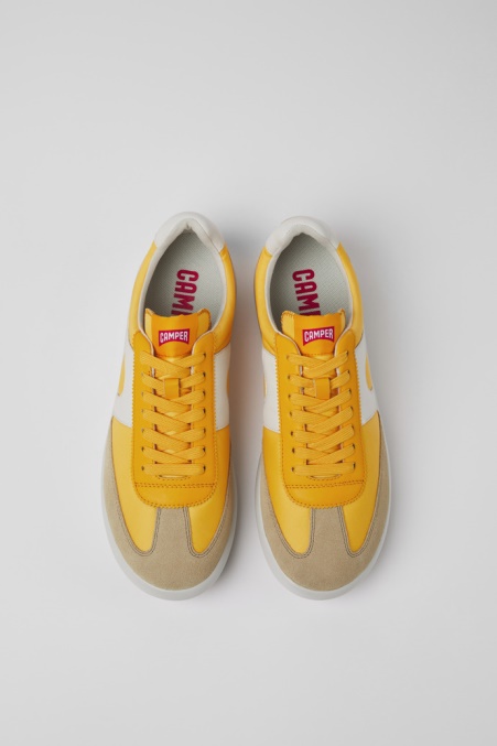 Pelotas Xlite Orangefarbene Sneaker Aus Textil Und Leder Für Herren Exklusiv Camper De