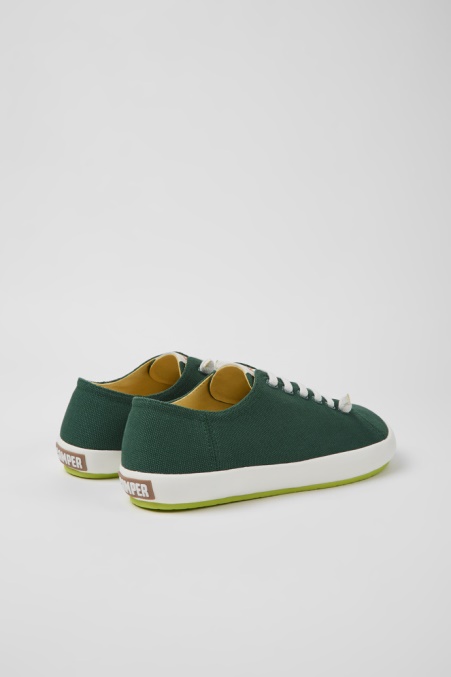 Design Peu Rambla Grüne Textilsneaker Für Herren Camper De