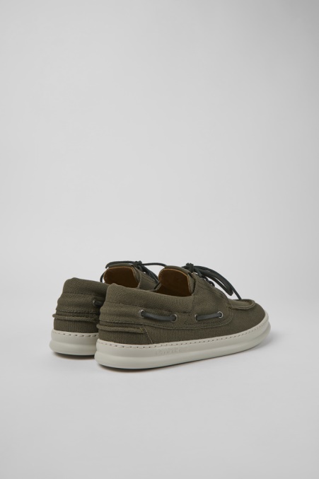 Camper De Design Runner Grüne Textilsneaker Für Herren