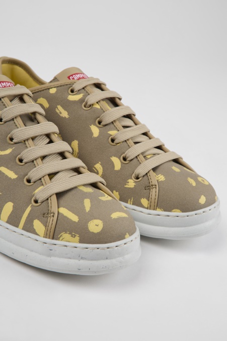 Camper De Runner Mehrfarbige Nubuk- Und Ledersneaker Für Herren Neu Eingetroffen