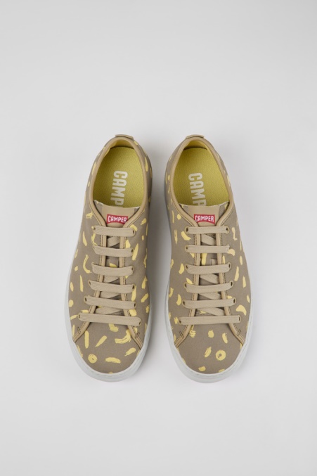 Camper De Runner Mehrfarbige Nubuk- Und Ledersneaker Für Herren Neu Eingetroffen