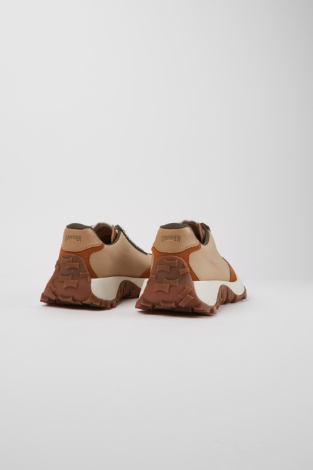 Exklusive Camper De Drift Trail Vibram Mehrfarbige Textil- Und Nubukturnschuhe Für Herren