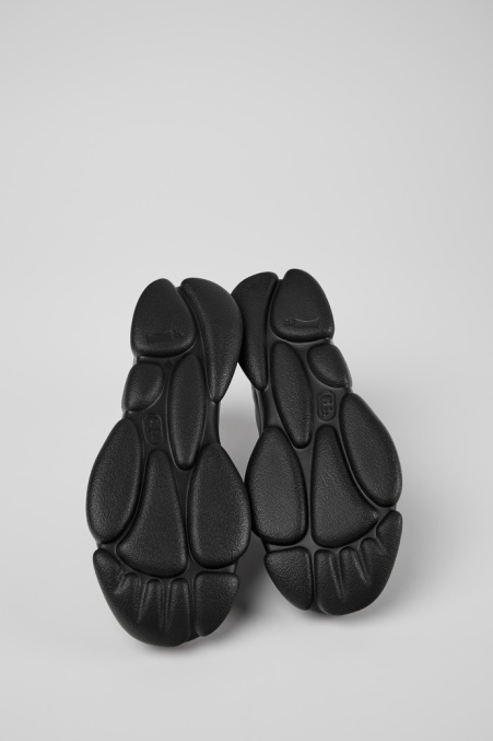 Karst Schwarze Ledersneaker Für Herren Camper De Neu Eingetroffen