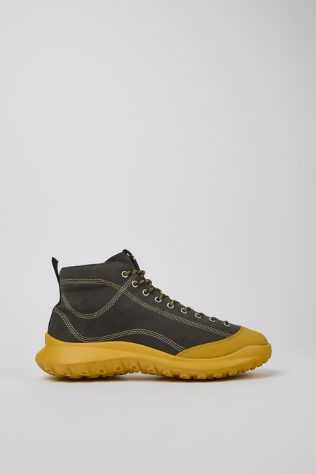 Design Crclr Gore-tex Grau-gelbe Nubuk-stiefeletten Für Herren Camper De