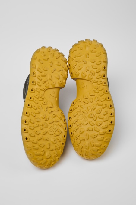 Design Crclr Gore-tex Grau-gelbe Nubuk-stiefeletten Für Herren Camper De