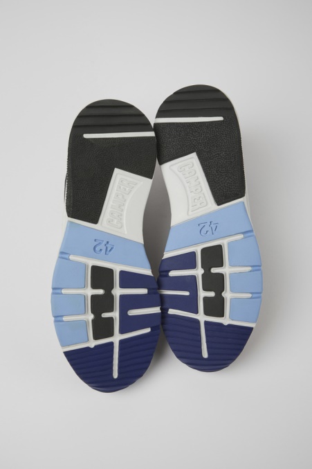 Camper De Design Drift Schwarz-rote Sneaker Aus Textil Und Leder Für Herren