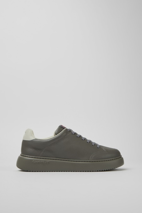 Camper De Design Runner K21 Graue Ledersneaker Für Herren