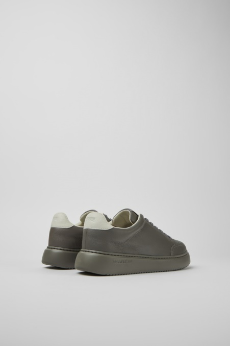 Camper De Design Runner K21 Graue Ledersneaker Für Herren