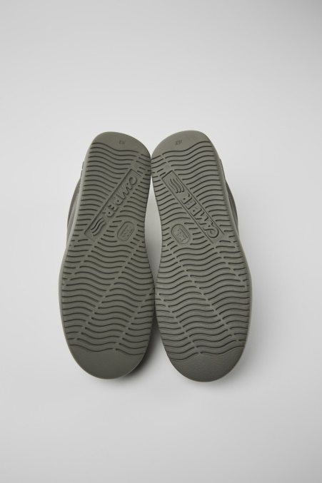 Camper De Design Runner K21 Graue Ledersneaker Für Herren