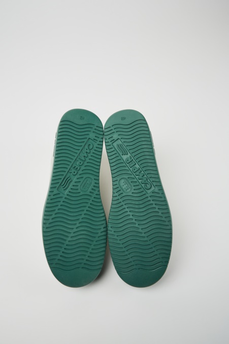 Exklusive Camper De Runner K21 Weiße Ungefärbte Ledersneaker Für Herren