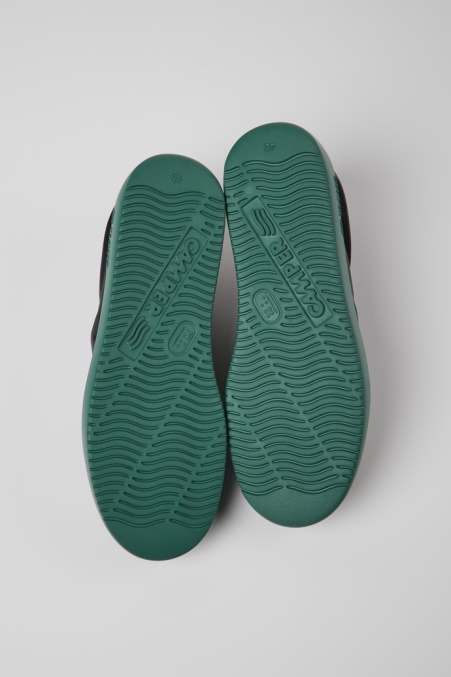 Twins Schwarze Ledersneaker Für Herren Exklusiv Camper De