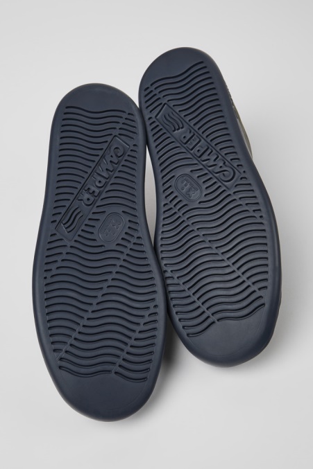 Runner Grüne Ledersneaker Für Herren Camper De Neu Eingetroffen