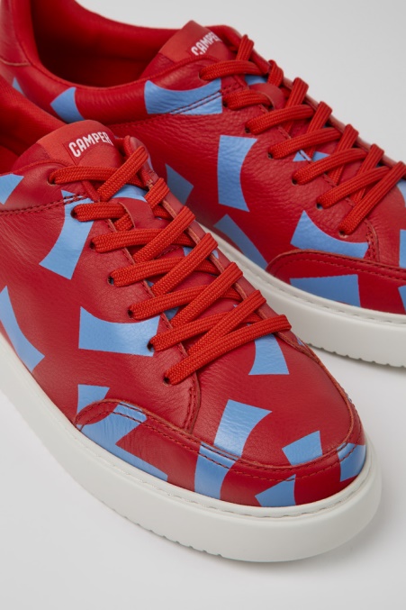 Design Runner K21 Rot Und Blau Bedruckte Sneaker Für Herren Camper De