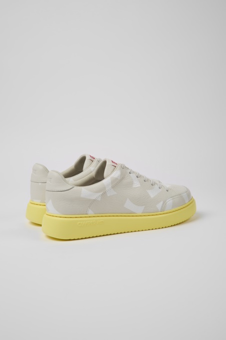 Camper De Design Runner K21 Weiße Ledersneaker Für Herren