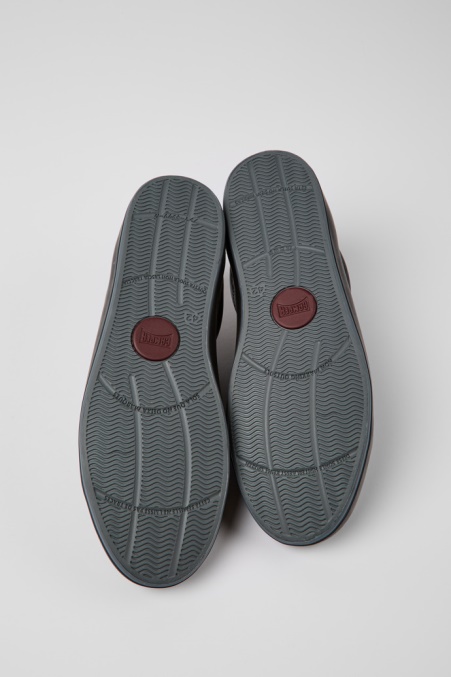 Camper De Andratx Schwarz Leder Und Nubuk Sneaker Für Herren Neu Eingetroffen