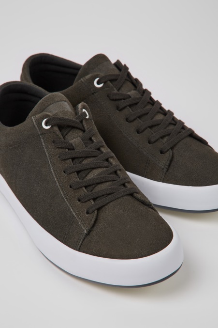 Design Andratx Graue Nubuksneaker Für Herren Camper De