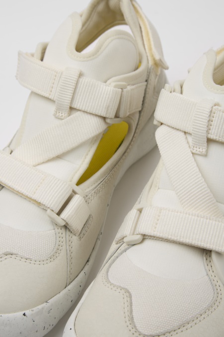 Exklusive Camper De Peu Stadion Weiße Halboffene Sneaker Für Herren