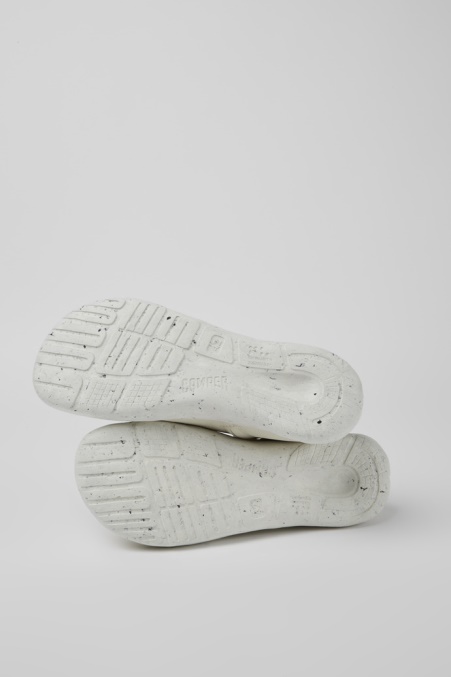 Design Peu Stadium Stiefeletten Aus Weißem Leder Für Herren Camper De