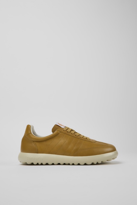 Design Pelotas Xlite Braun Und Beige Ledersneaker Für Herren Camper De