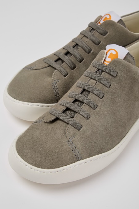 Design Peu Touring Grau Nubuksneaker Für Herren Camper De