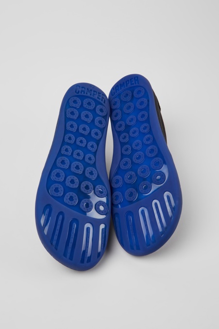 Neu Eingetroffene Herrenschuhe Von Camper De Peu Aus Recyceltem Haustier Und Nubukleder In Schwarz