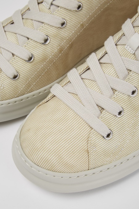 Camper De Twins Beige Bedruckte Turnschuhe Neu Eingetroffen