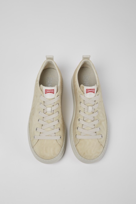 Camper De Twins Beige Bedruckte Turnschuhe Neu Eingetroffen