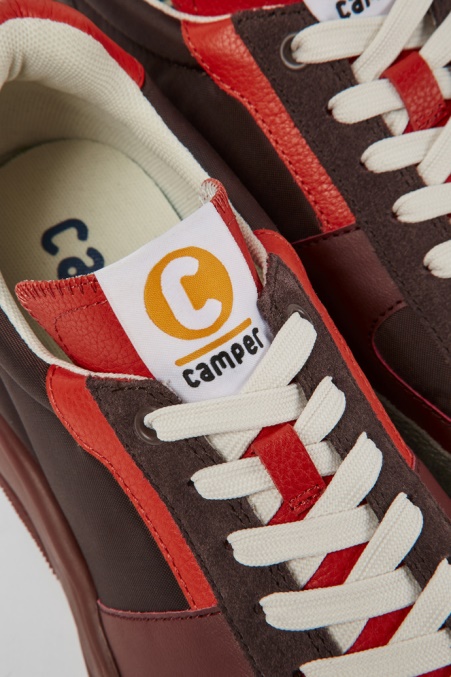 Neu Eingetroffene Sneaker Von Camper De Drift Aus Mehrfarbigem Leder Und Recyceltem Haustier