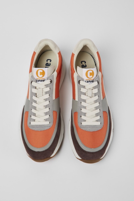 Design Drift Mehrfarbige Lederne Und Recycelte Pet-turnschuhe Camper De