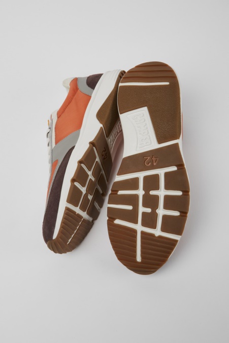 Design Drift Mehrfarbige Lederne Und Recycelte Pet-turnschuhe Camper De