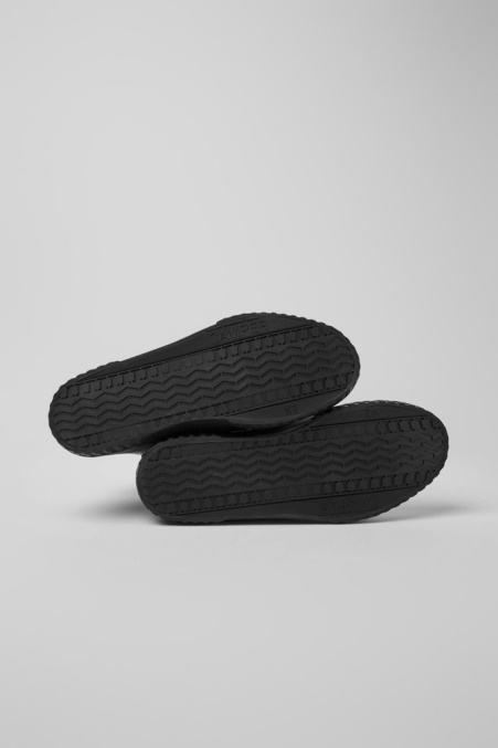 Exklusive Camper De Camaleon Schwarze Lederstiefel Für Herren